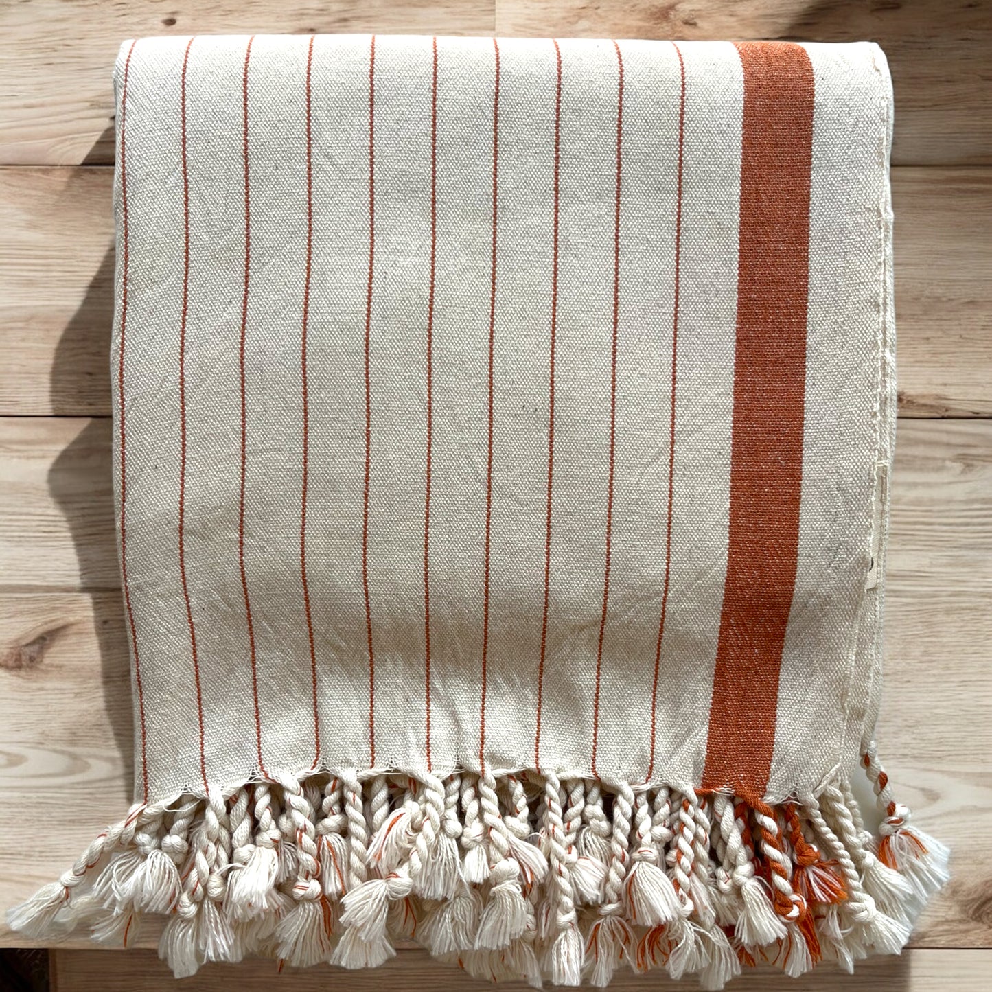 Hera 100% Cotton Handwoven Beach and Bath Towel