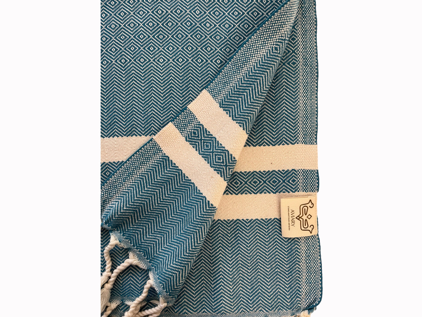 Pergamon Anatolian Design 100% Cotton Luxurious Beach and Bath Towel.