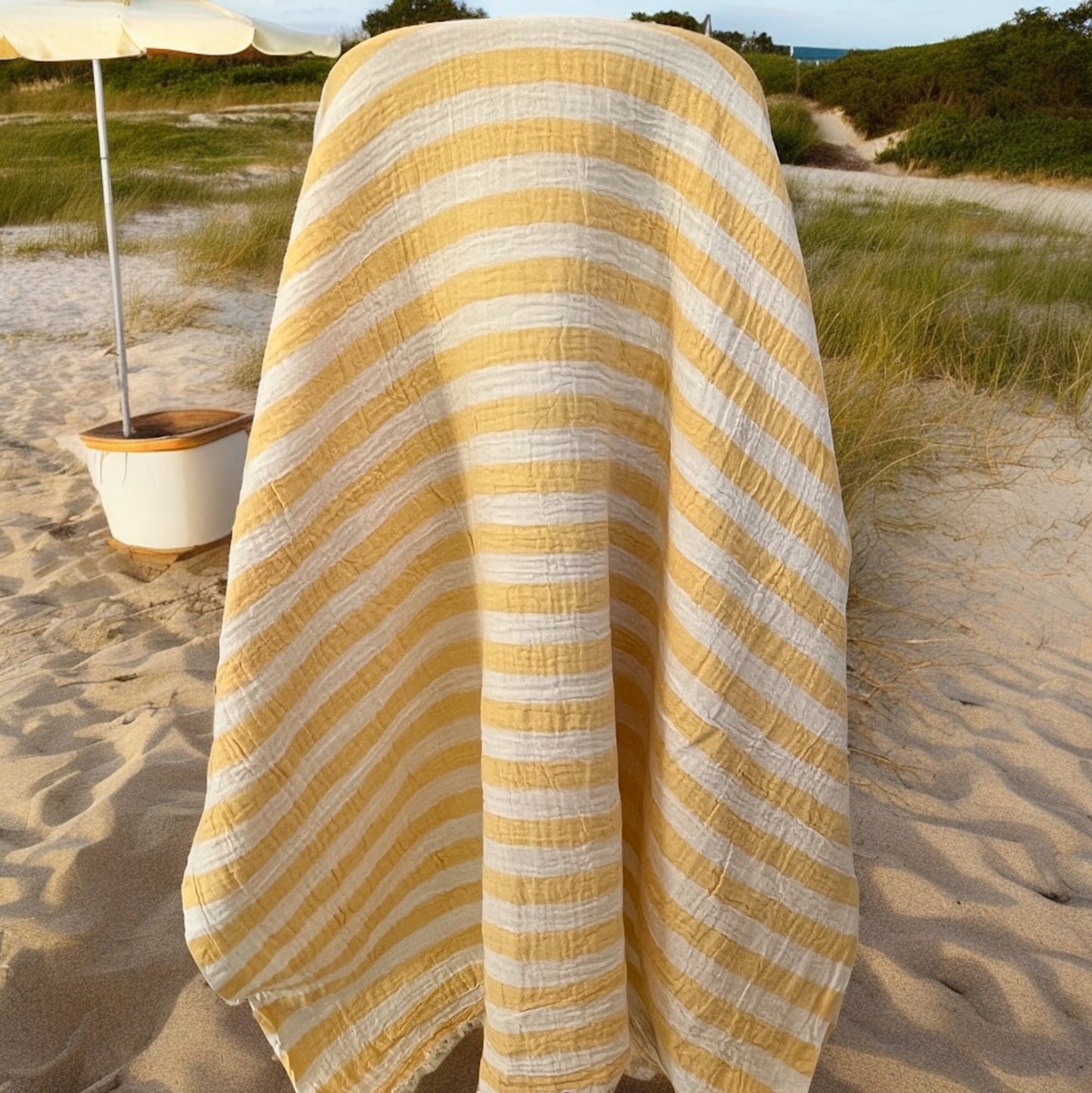 Cilicia XL 100% Cotton Gauze bath and beach towel