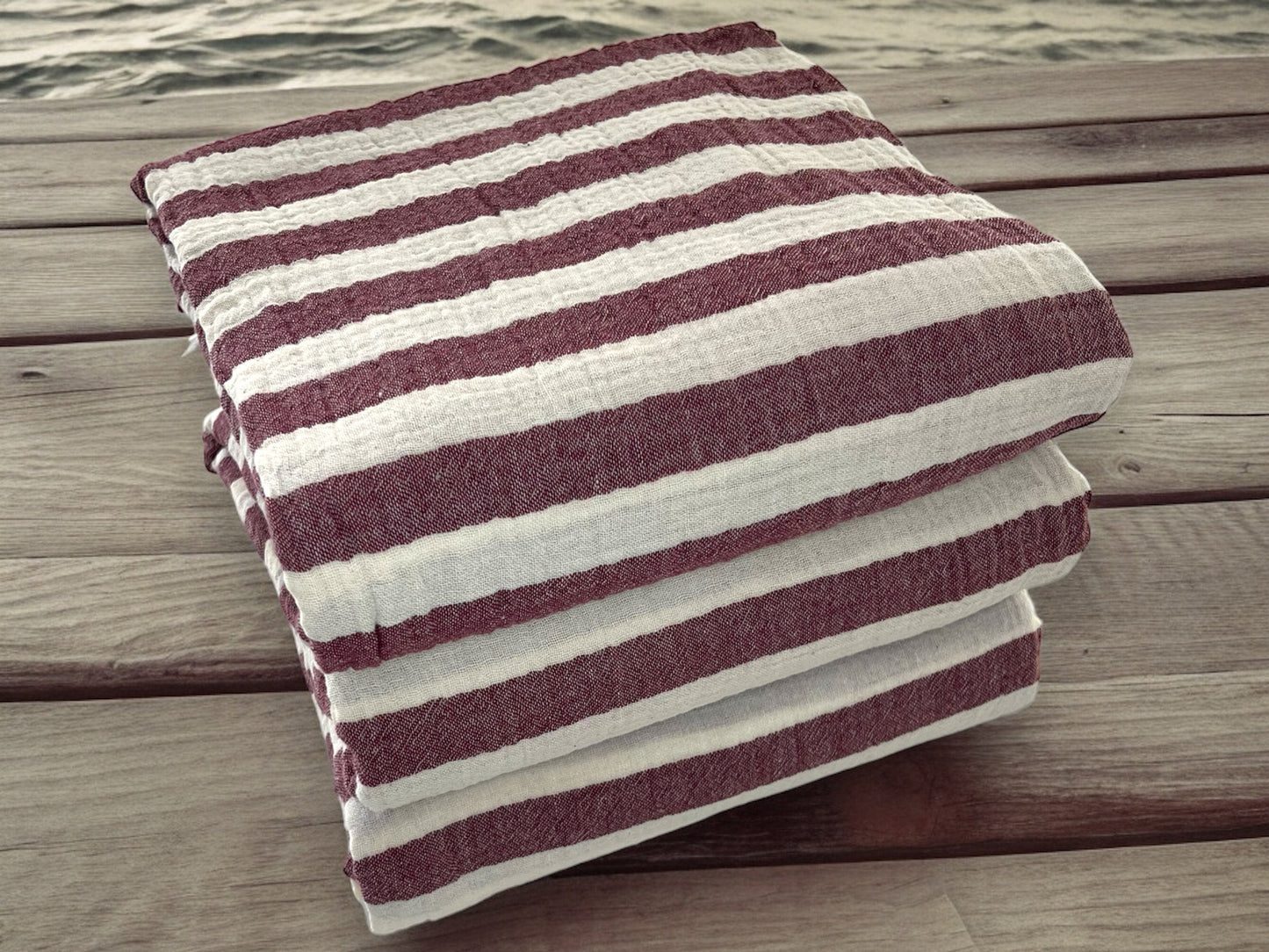 Cilicia XL 100% Cotton Gauze bath and beach towel