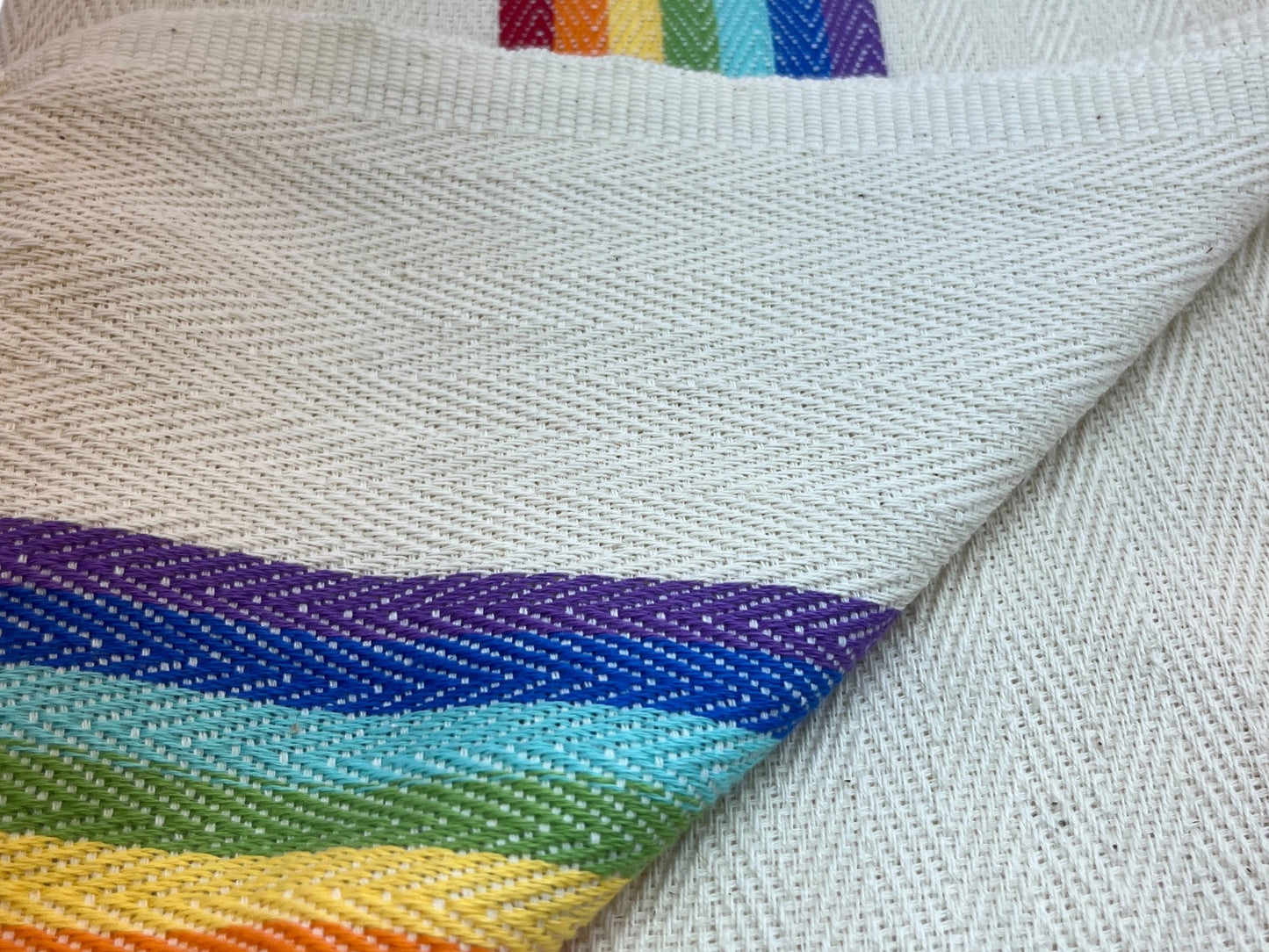 Rainbow 100%Cotton Light Weight  Beach and Bath Towel