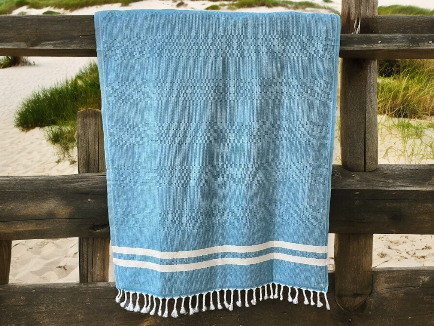 Pergamon Anatolian Design 100% Cotton Luxurious Beach and Bath Towel.