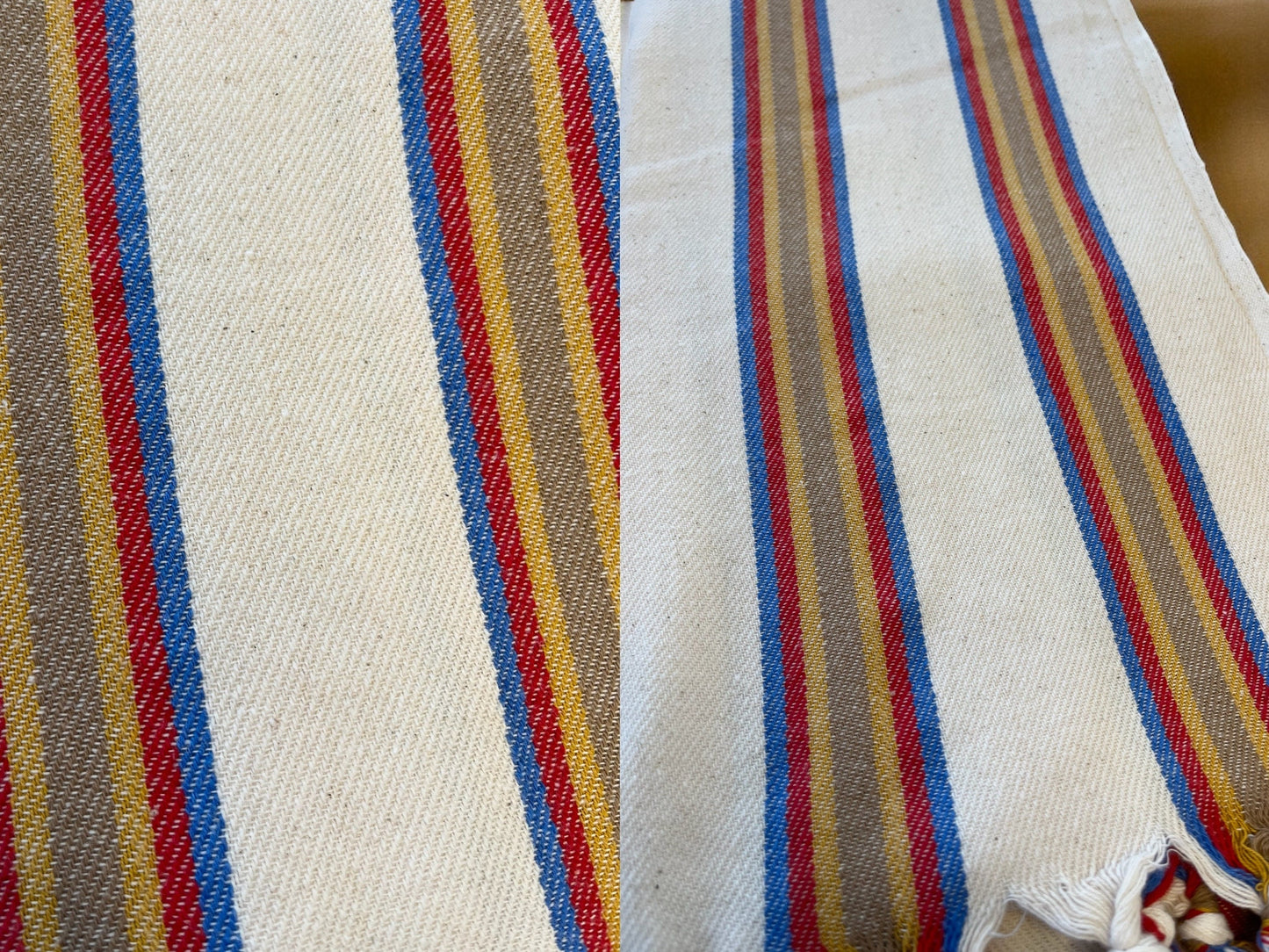 Knidos 100% Cotton Hand Woven Beach and Bath Towel.