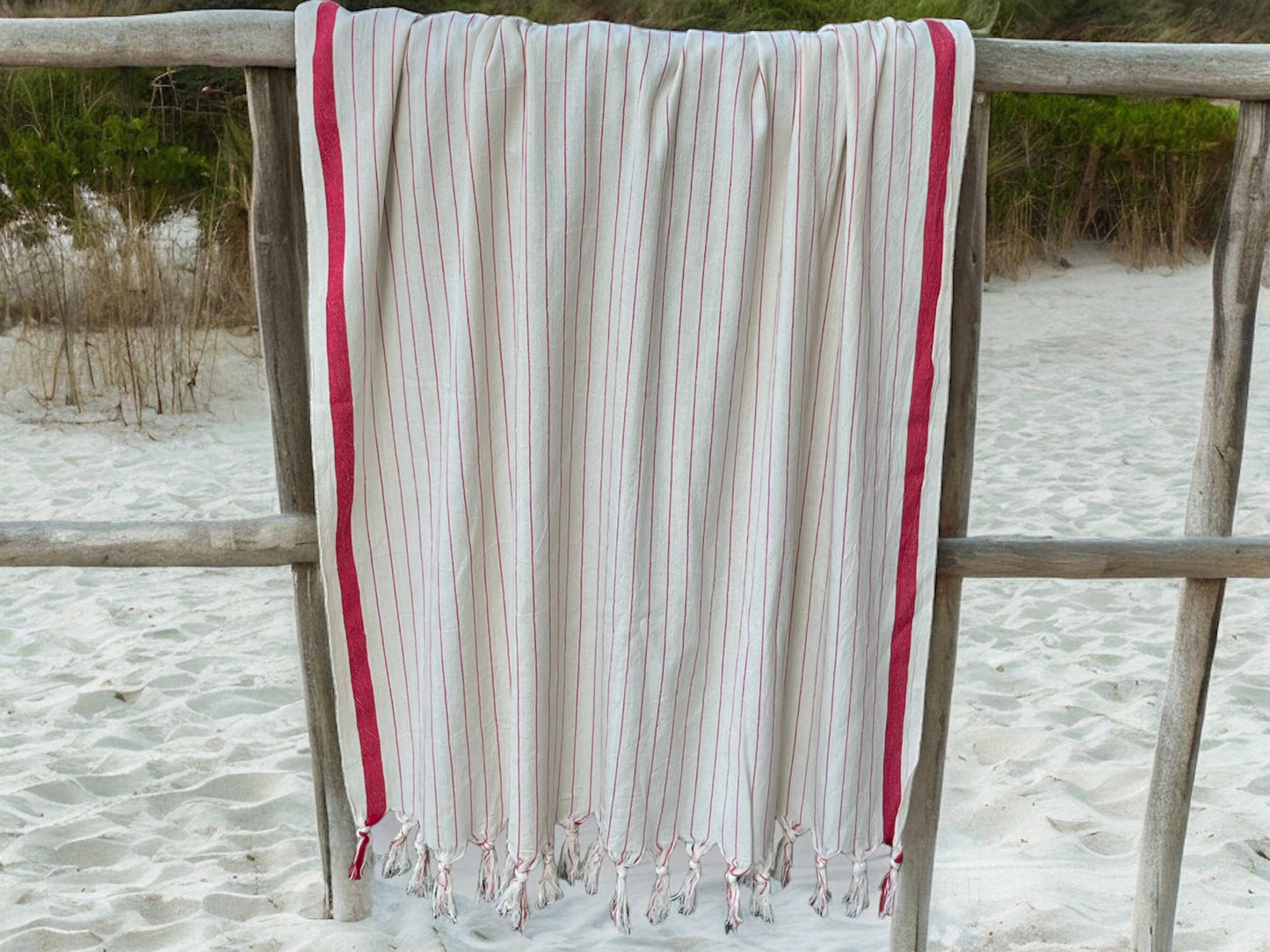 Hera 100% Cotton Handwoven Beach and Bath Towel